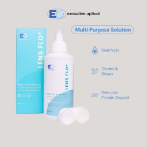 EO Lensflo Plus Multipurpose Contact Lens Solution