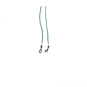 Eyewear thick cords green in white background