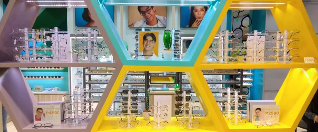 A photo of Executive Optical's store.