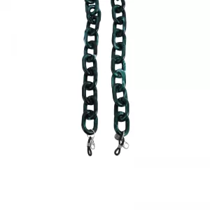 EO eyeglasses cord in E038 acrylic in white background