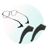 Ear grip hook in black thumbnail