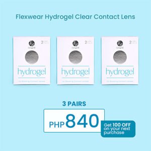 EO Flexwear Hydrogel - 3 Pairs | Contact Lens