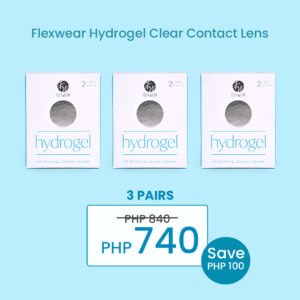 EO Flexwear Hydrogel - 3 Pairs | Contact Lens