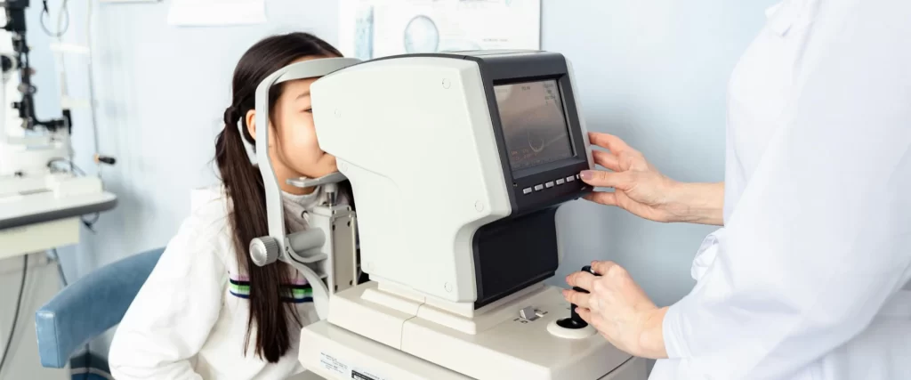kids eye check up