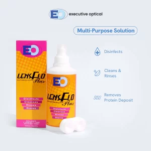EO Lensflo Plus Multipurpose Contact Lens Solution