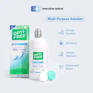 OPTI-FREE Puremoist All Day Comfort Multi-Purpose Disinfecting Solution