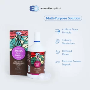 EO Visualities Artificial Tears Formula Multipurpose Contact Lens Solution
