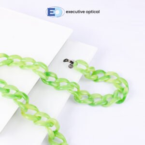 1 COVER PHOTO - EYEGLASSES CORD E041 ACRYLIC SUSNAH - PASTEL GREEN