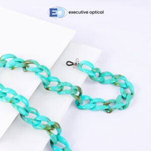 1 COVER PHOTO - EYEGLASSES CORD E041 ACRYLIC SUSNAH - TURQUOISE
