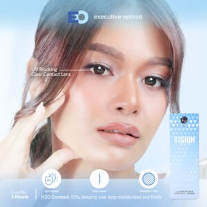 EO Flexwear Vision UV Disposable Clear Graded Contact Lenses