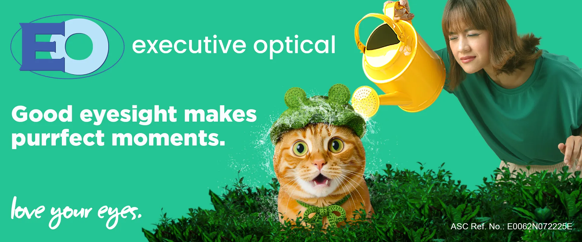 Cat’s out of the bag: EO-Executive Optical puts a purr-fect spotlight on eye health