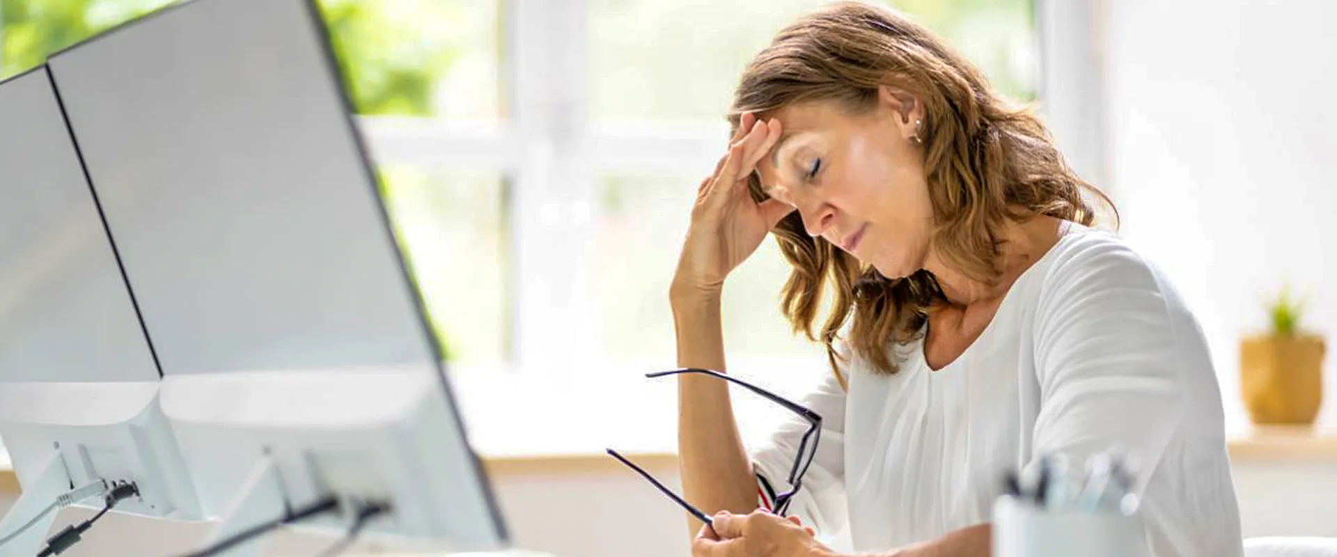 stress affects vision