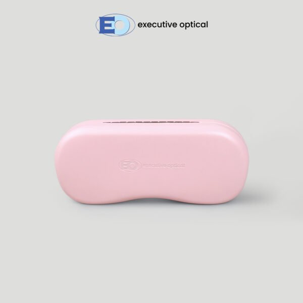 新品未使用 ayakawasaki ピンク eyeglasses case EO Metal Hard Clamshell Eyeglasses Case (M080)