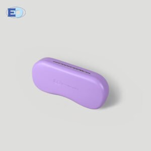 3 OTHER ANGLE - EO EYEWEAR METAL CASE (M080) PURPLE