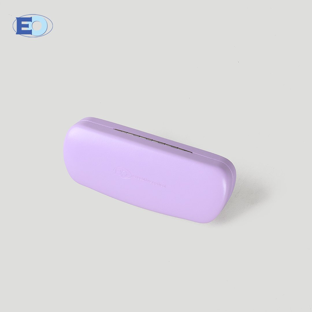 3 OTHER ANGLE - EO EYEWEAR METAL CASE (M081) PURPLE