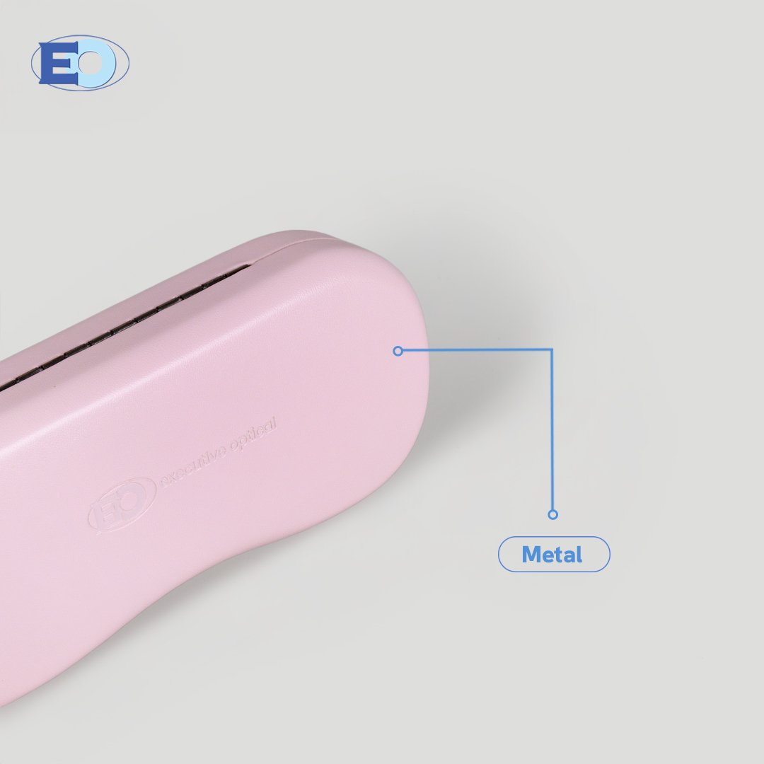 4 MATERIAL - EO EYEWEAR METAL CASE (M080) PINK