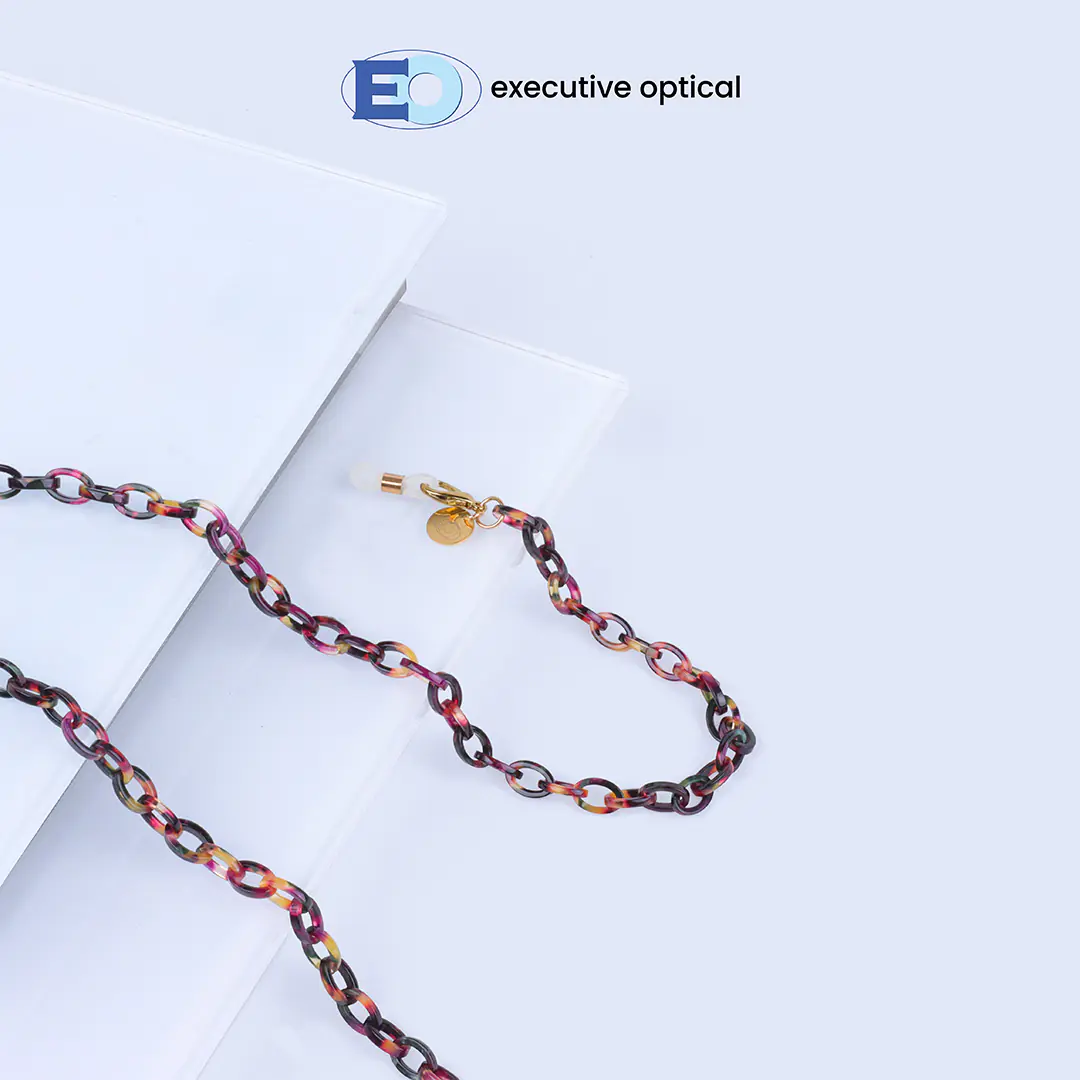 1 COVER PHOTO - EYEGLASSES CORD 914A SHASAN NS (ACETATE CHAINS) (239)
