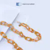 1 COVER PHOTO - EYEGLASSES CORD 984 SHVEAN NS (ACETATE CHAINS) (239) - ORANGE