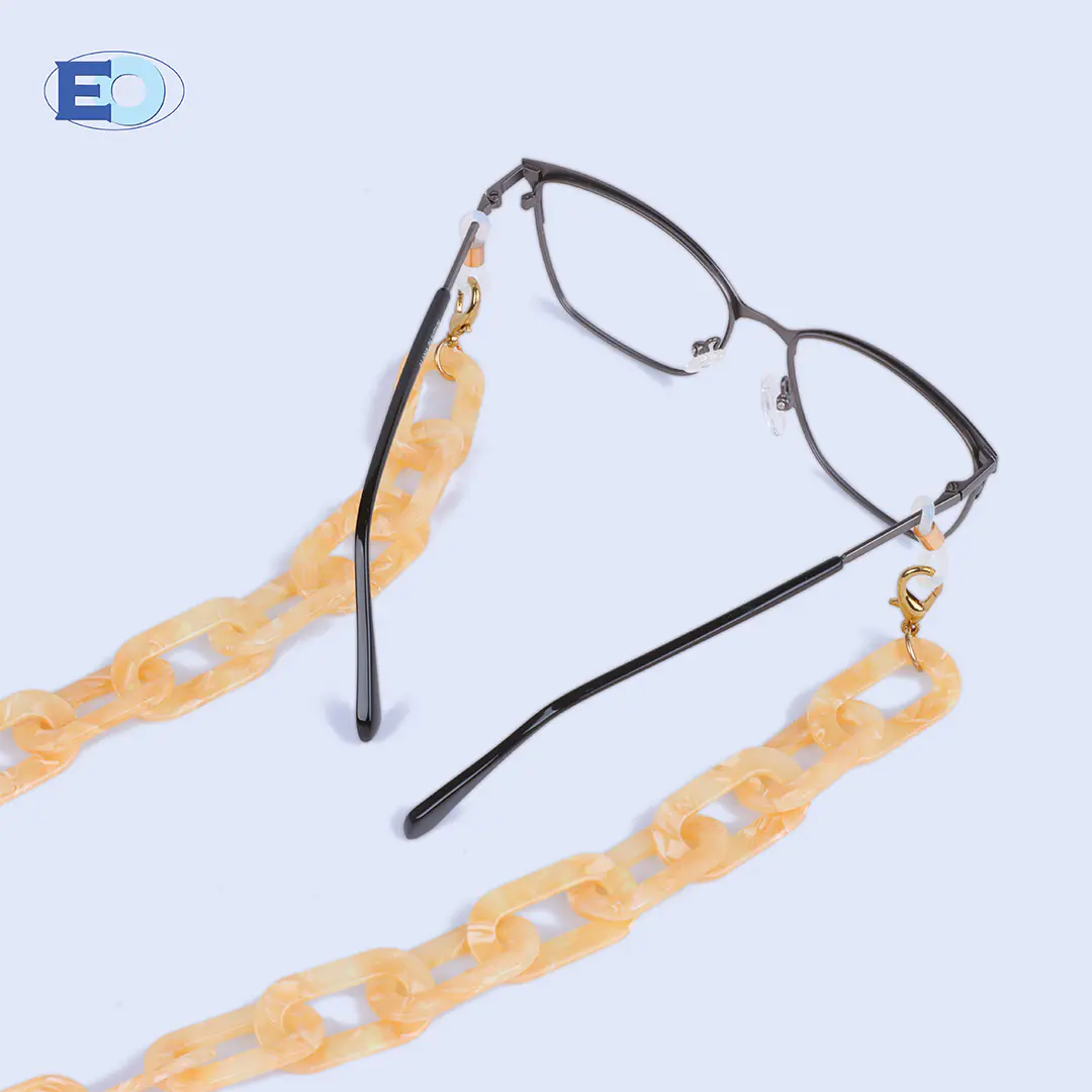 2 FUNCTION - EYEGLASSES CORD 984 SHVEAN NS (ACETATE CHAINS) (239) - LIGHT BROWN