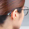 2 FUNCTION -EYEGLASSES SILICON TEMPLE TIP ACC009 20X19MM (PAIR)(266)