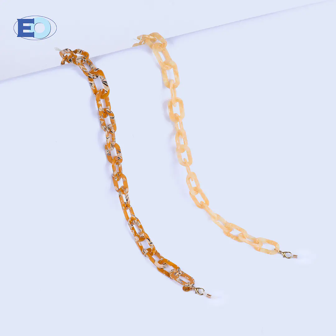 4 VARIATION - EYEGLASSES CORD 984 SHVEAN NS (ACETATE CHAINS) (239) - ORANGE