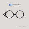 EO Readers READ2505 Black Magnifying Necklace