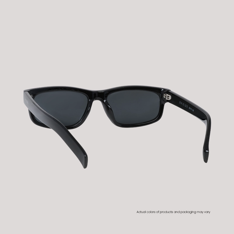 EO Shields SH25001 C1 S Black Grey Sunglasses WEBB