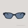 EO Sunwear Evey S Black Grey Sunglasses Web Front