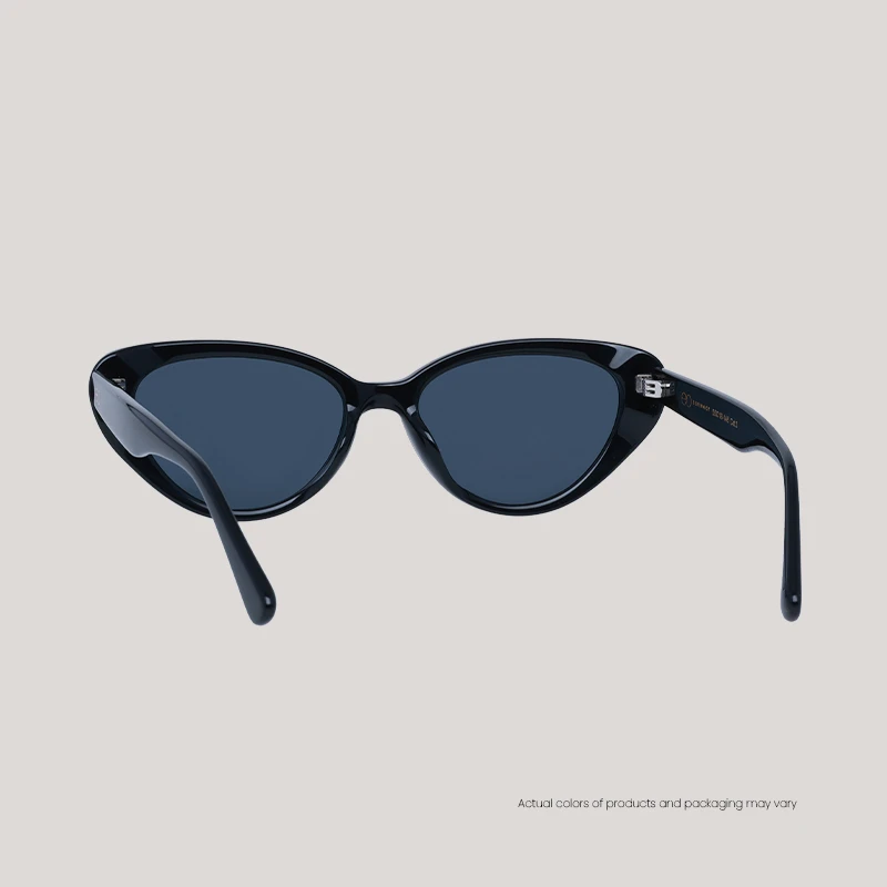 EO Sunwear Ilsa S Black Grey Sunglasses Web Back