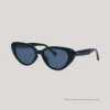 EO Sunwear Ilsa S Black Grey Sunglasses Web Side