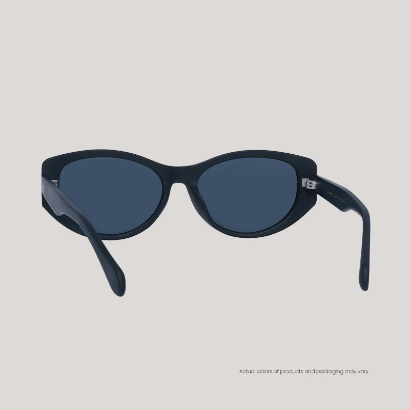 EO Sunwear Severine M Black Sunglasses Web Back