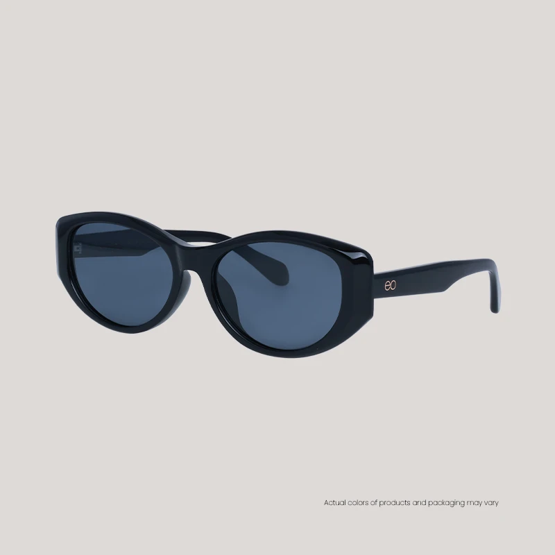 EO Sunwear Severine S Black Grey Sunglasses Web Side