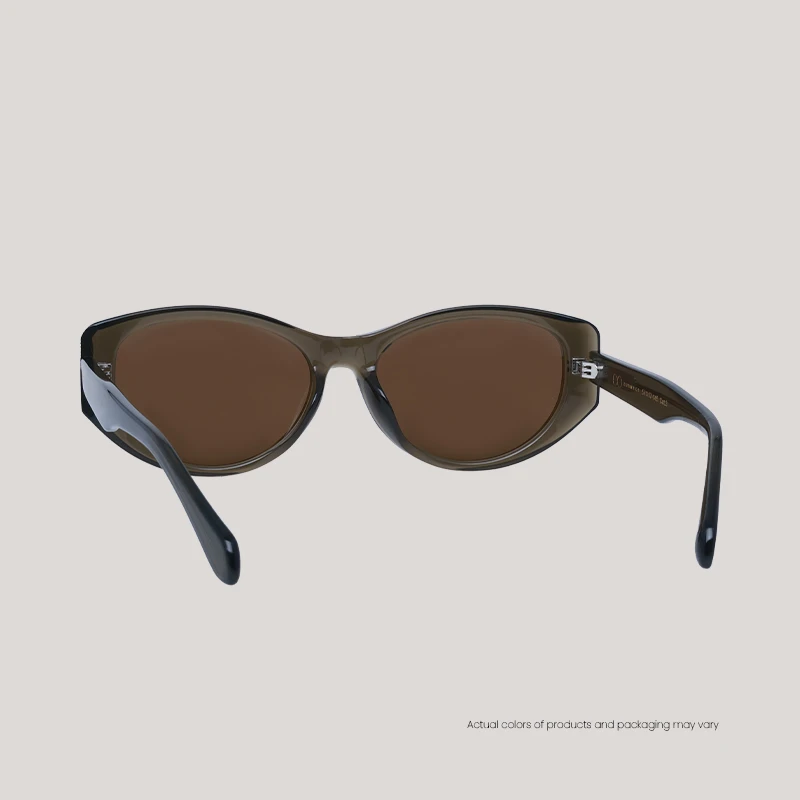 EO Sunwear Severine S C Olive Sunglasses Web Back