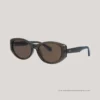EO Sunwear Severine S C Olive Sunglasses Web Side