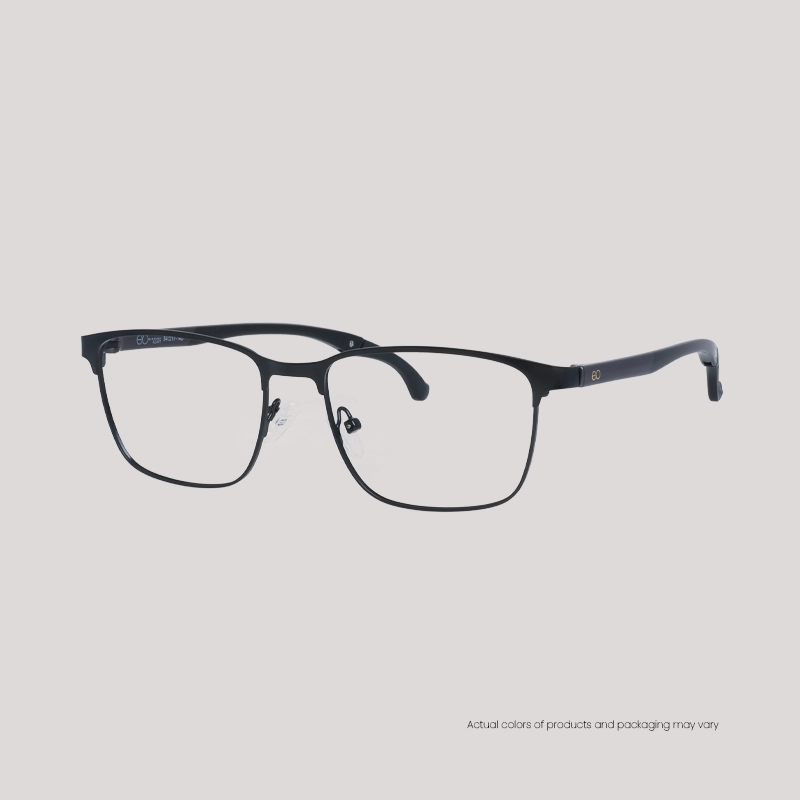 EO Adapt Gatsby M Black Eyeglasses