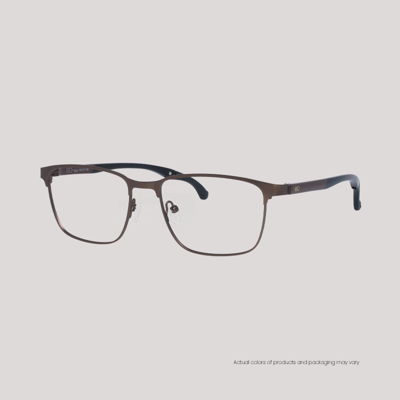 EO Adapt Gatsby M L Brown Eyeglasses