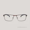 EO Adapt Poirot M L Brown Eyeglasses